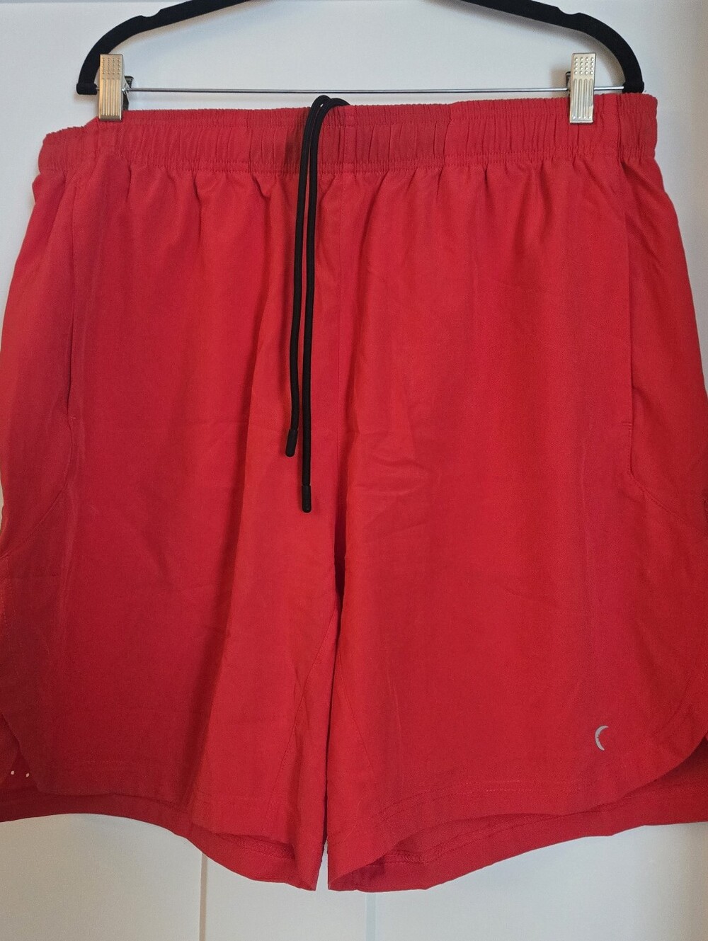 Zyia Red Active Shorts with Drawstring